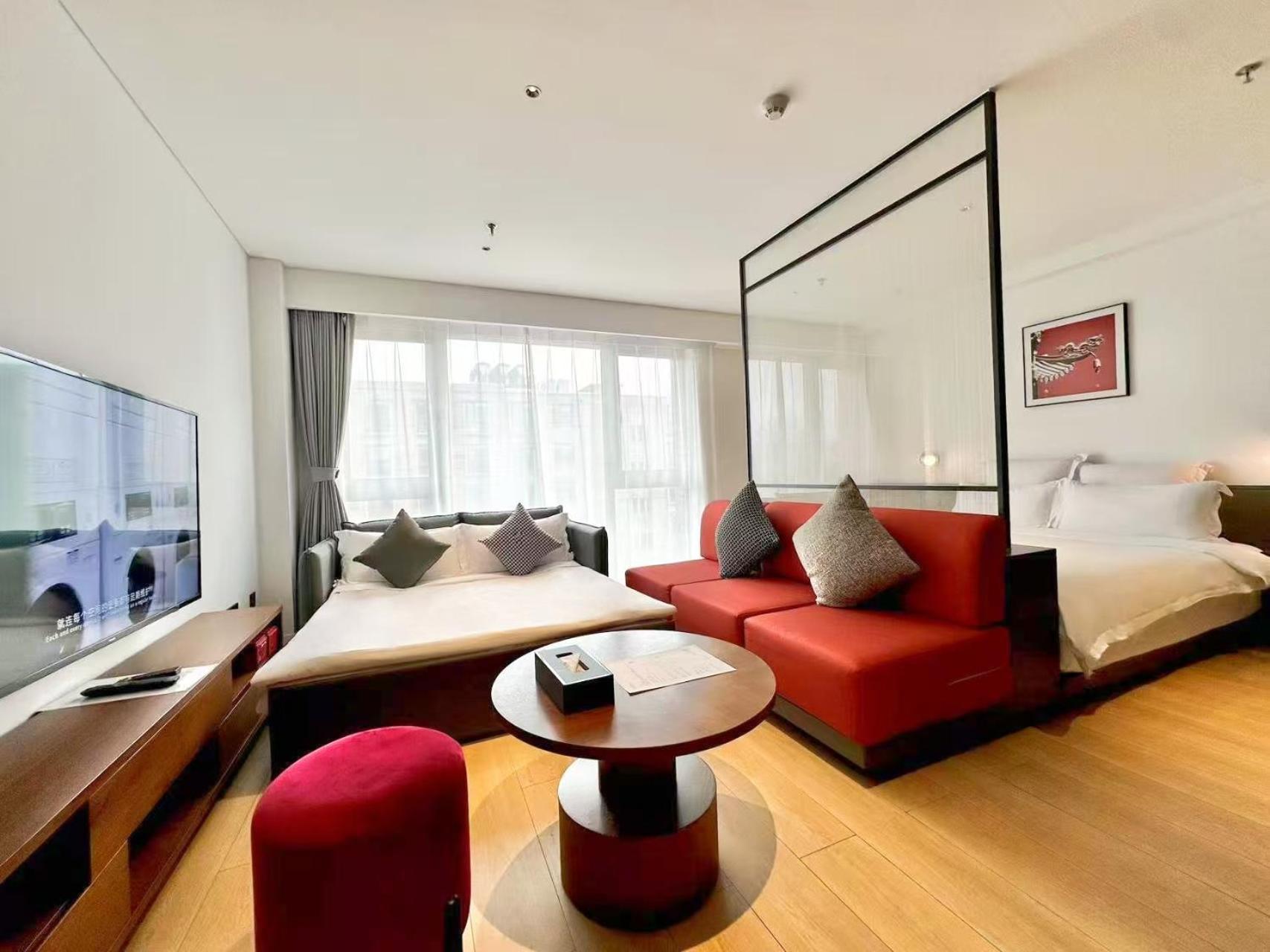Base-Beijing Wangfujing Serviced Apartment- In Hutong &Bike Rental &Close To Forbidden City, Tian'Anmen Square &Subway Nearby &Free Coffee &Washing Machine,Kitchen &Restaurant Discount &English Speaking &High Speed Free Wifi Kültér fotó